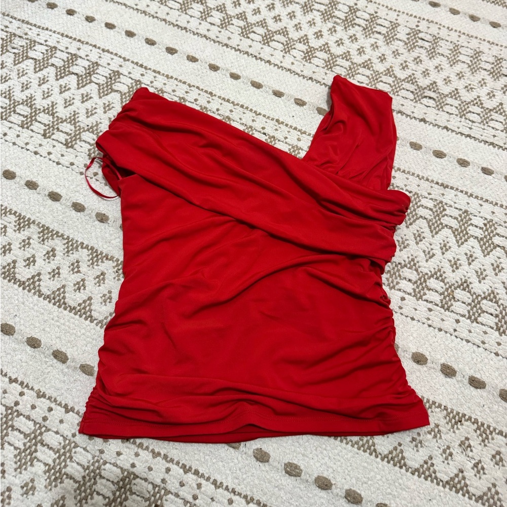Abercrombie & Fitch Red Top